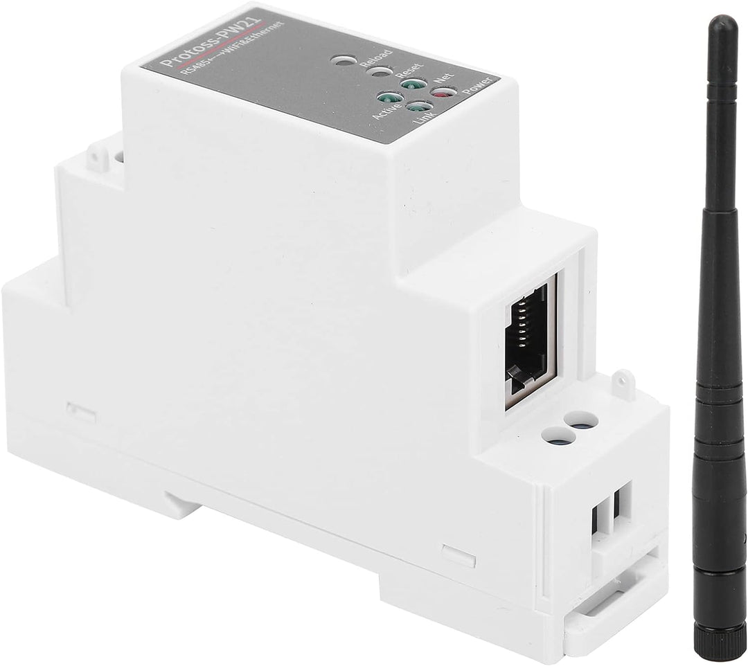 BOROCO RS485 to Ethernet/WLAN Converter, rs485 Wlan bridge,Modbus für ECos mit Antenne PW21-H AC 100