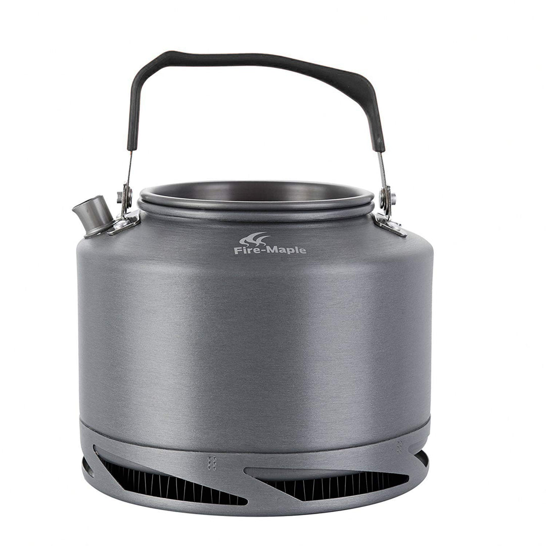 Fire-Maple Camping Kessel aus eloxiertem Aluminium, XT in Zwei Grössen 1,5 Liter Schwarz, 1,5 Liter