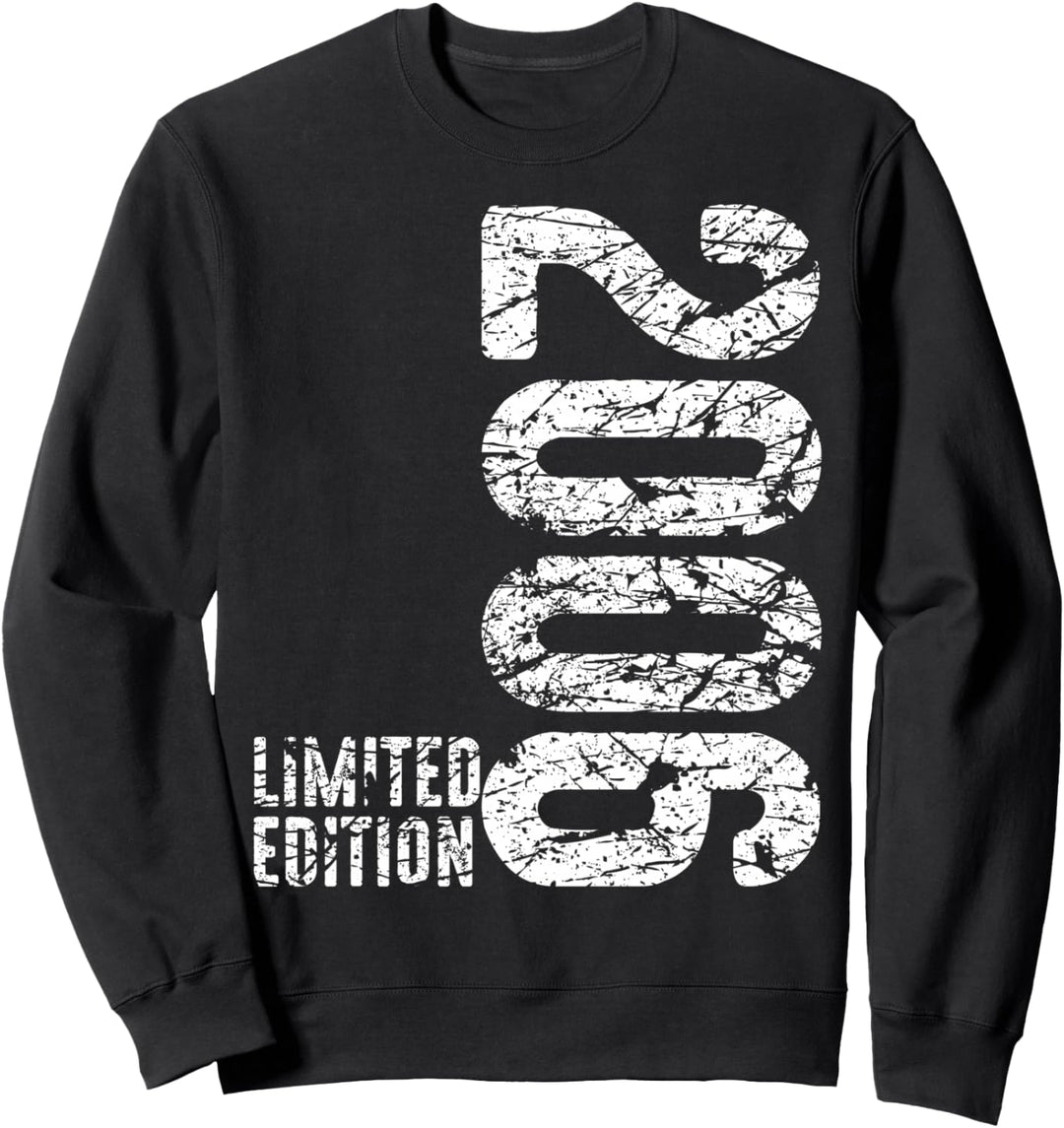 18. Geburtstag Junge Mädchen 18 Jahre 2006 Lustig Geschenk Sweatshirt