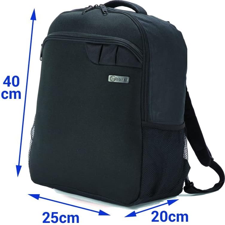 Benzi Reisetasche 40 x 25 x 20 cm Handgepäck Ryanair und Vueling, 5646 Schwarz, 5646 Schwarz