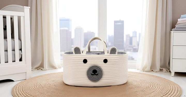 Windel-Organizer, Babygeschenkkorb, Babyausstattung, Babykörbe, Babyausstattung für Neugeborene, Bab