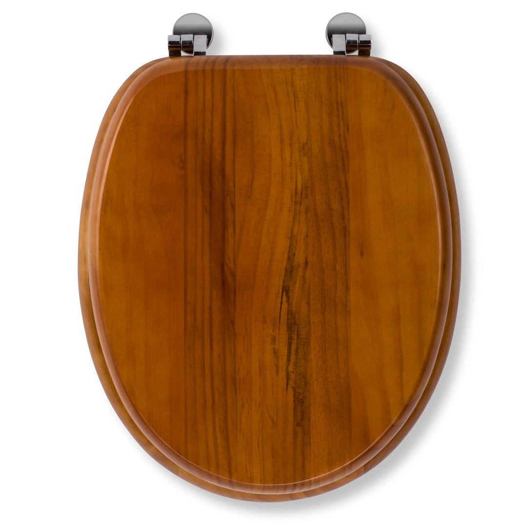 Croydex Massivholz-Toilettensitz, Pinie Antik