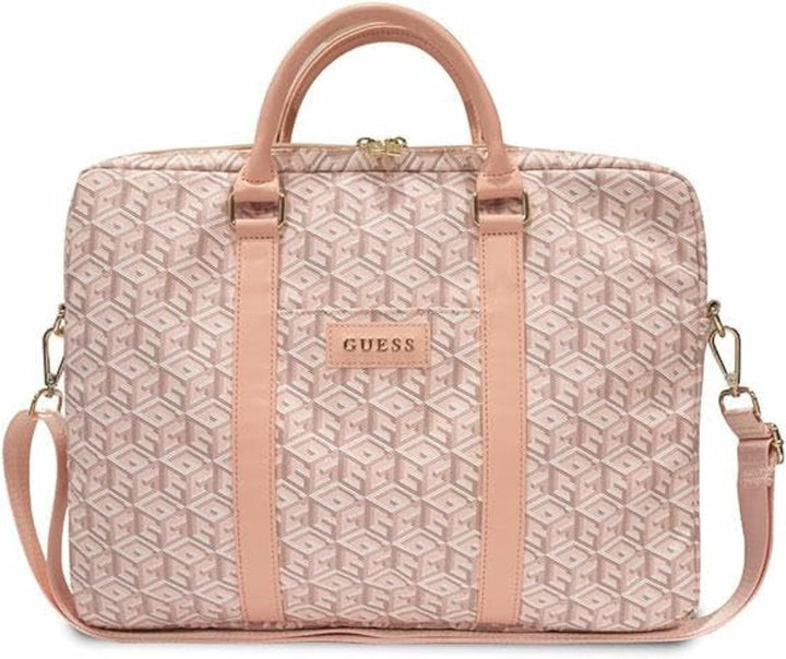 GUESS Tasche GUCB15HGCFSEP 16" Rosa GCube Stripes