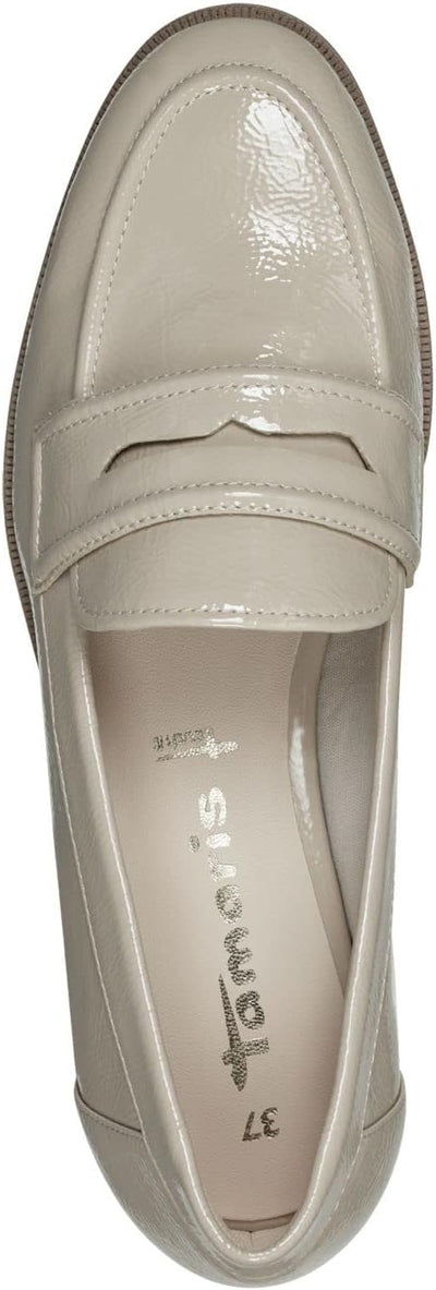 Tamaris Damen Slipper, Frauen Slip On,TOUCHit-Fussbett 38 EU Nut Antic Comb, 38 EU Nut Antic Comb