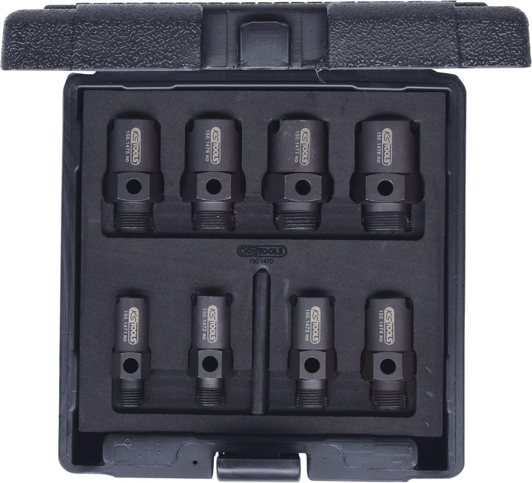 KS Tools 150.1470 Gewinde-Reparatur-Satz, 9-tlg.