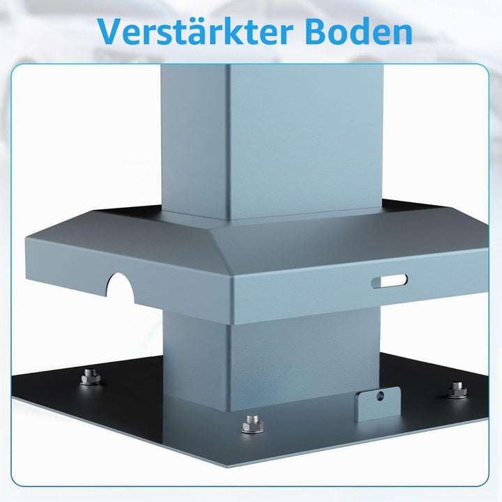 Montagestütze Eiffelturm - Pedestal Single für EV-Ladestation eMobility Wallbox, 140cm