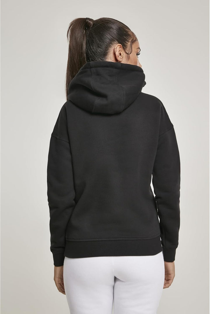 Urban Classics Damen Ladies Organic Hoody Kapuzenpullover XS Schwarz, XS Schwarz
