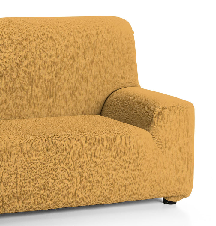 Martina Home Emilia Sofabezug, elastisch, Senf, 2-Sitzer 2 Sitzer Senf, 2 Sitzer Senf