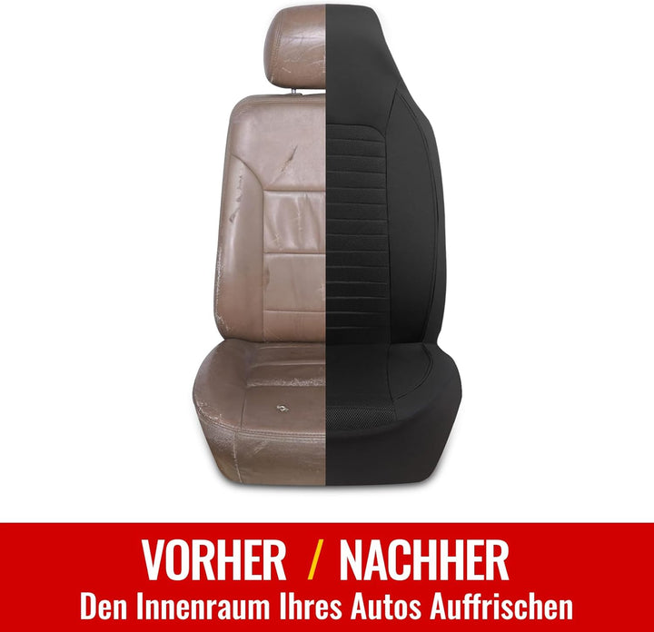 AUTOYOUTH Autositzbezüge Vordersitze Autositzschoner für Hund Kinder Sport Arbeit Werkstatt usw. Buc