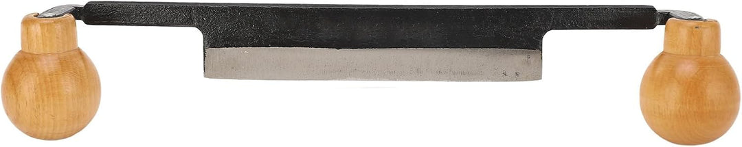 banapoy Zieh-Messer, Wolfram-Stahl 6 Zoll Straight Draw Knife Entrindungswerkzeug, Anti-Rutsch Holzg