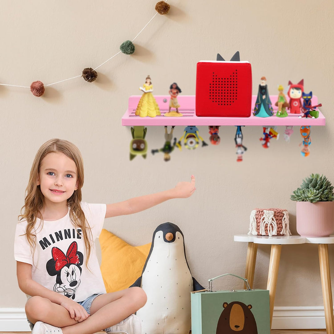 Für Tonies Figuren Regal Magnetisch,für Toniebox Aufbewahrung und Display Regal (für 36 Figuren),Wan