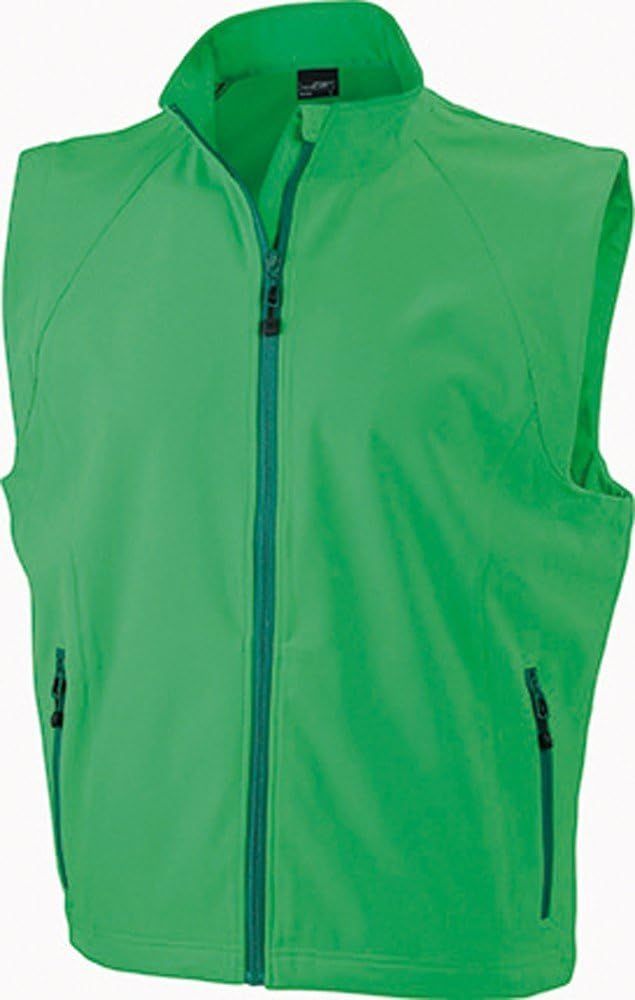 JN1022 Men's Softshell Vest Modische Softshellweste, Grösse:L;Farbe:ORANGE
