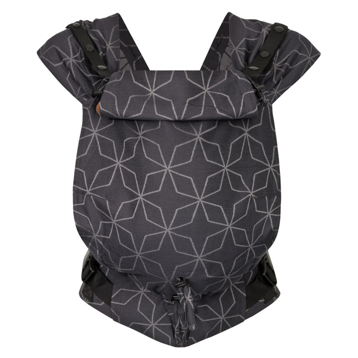 Hoppediz Babytrage Primeo, für Neugeborene ab Geburt, Bauchtrage, Rückentrage, 100% Bio-Baumwolle, M