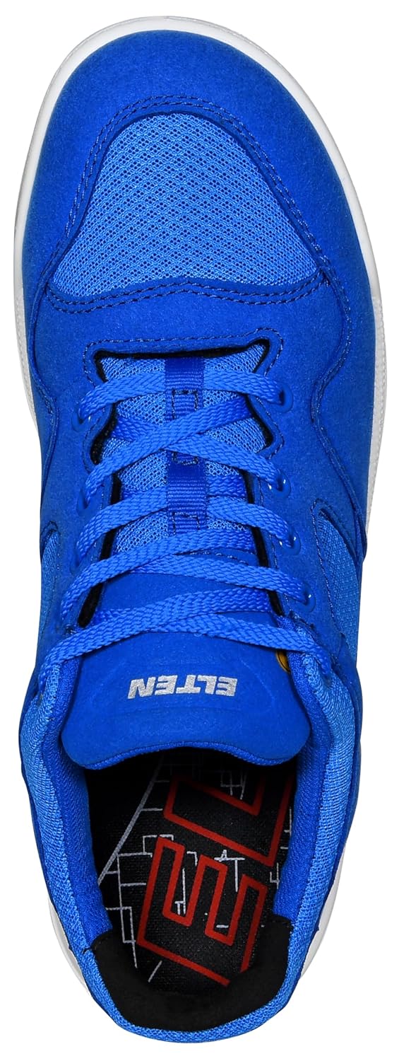 ELTEN Sicherheitsschuhe MAVERICK blue Low ESD S1P, Herren, Textil, Stahlkappe, leicht, sportlich, Bl