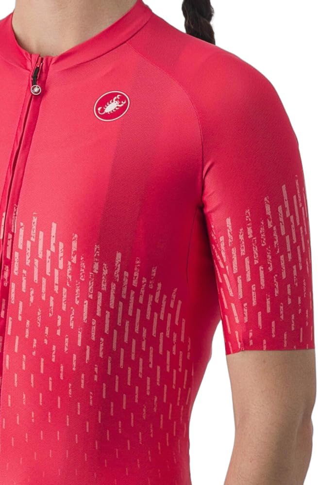 CASTELLI Damen Aero Pro W Jersey T-Shirt L Hibiskus, L Hibiskus