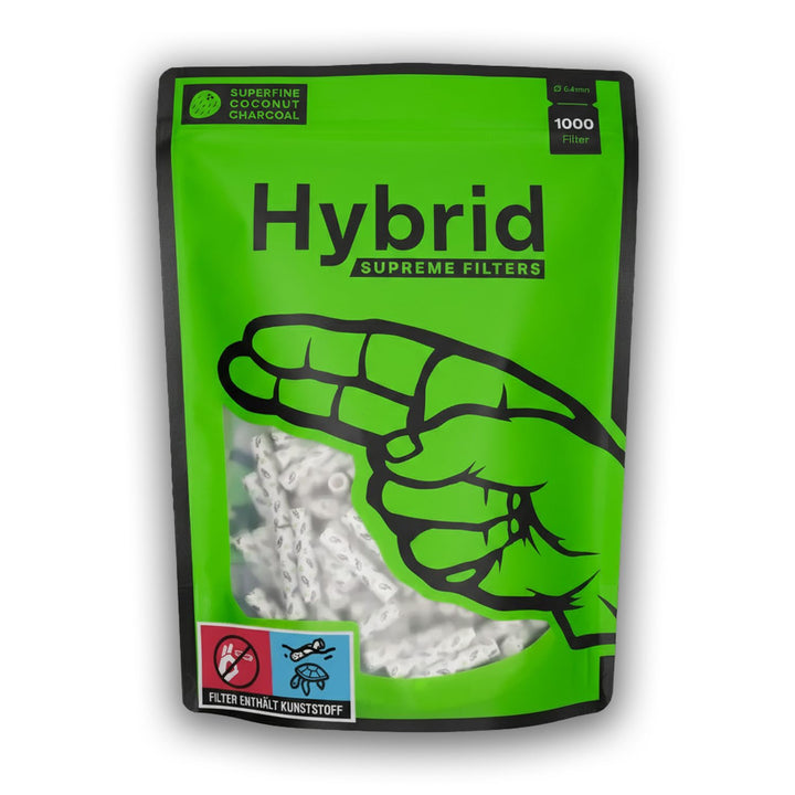 Hybrid Sypreme 20399 Hybrid Supreme Filter 1000er Tüte, Zellstoff, weiss