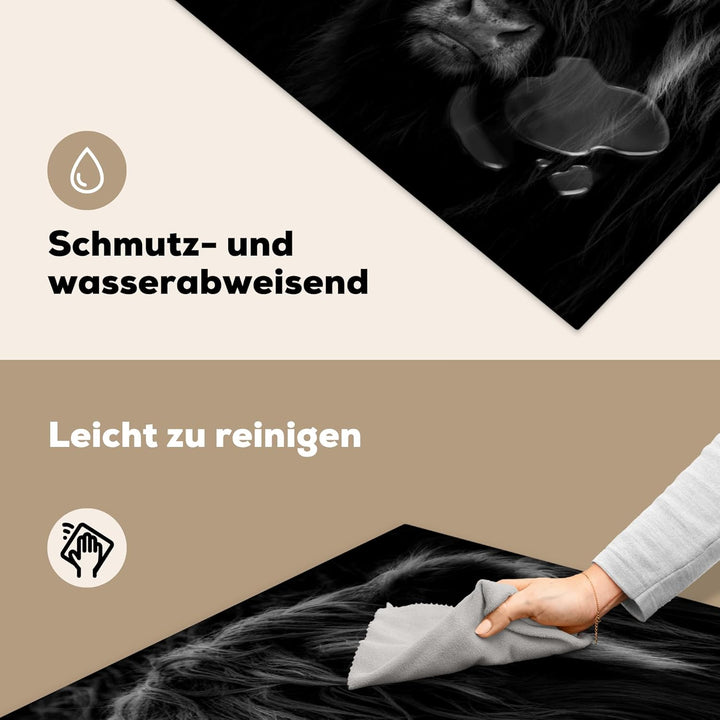 Herdabdeckplatte Einteilig Küche Herdabdeckung Induktionsfeld Ceranfeld Herdabdeckplatten Vinyl Matt