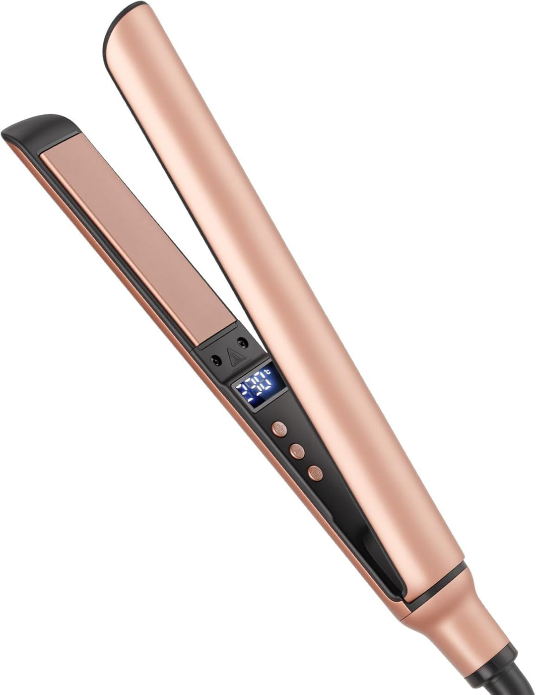 Glätteisen Haarglätter Ceramic Straight für glatte & glänzende Haare, 2 in 1 Glätteisen Locken und G