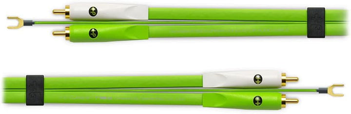 Oyaide NEO d+ Class B Plattenspieler-Cinch- und Erdungsdrahtkabel, 2 m