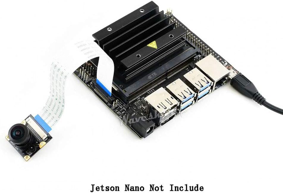 Waveshare IMX219-160 Camera Module Support NVIDIA Jetson Nano Developer Kit with IMX219 Sensor 8 Meg
