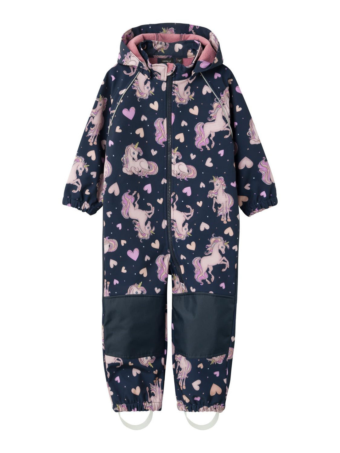 NAME IT Mädchen Nmfalfa08 Suit Autumn Flower Fo Noos Regenjacken & -mäntel für Mädchen 92 Dark Sapph