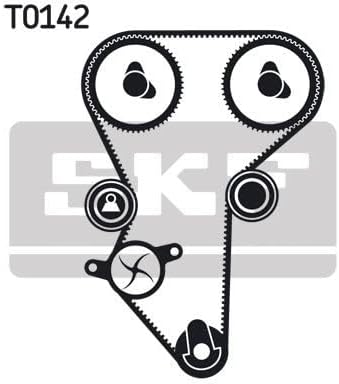 SKF VKMC 03214 Spannrollensatz inkl. Wasserpumpe