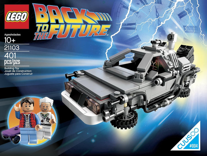 LEGO 21103 Zurück in die Zukunft – Die Delorean Zeitmaschine