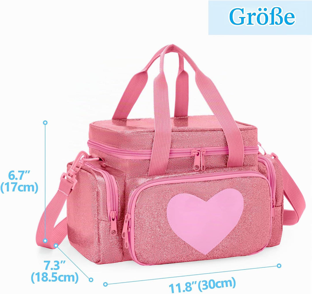 LoDrid Tragetasche kompatibel mit Tonie, Aufbewahrungstasche Organizer für Audio-Player-Set und Zube