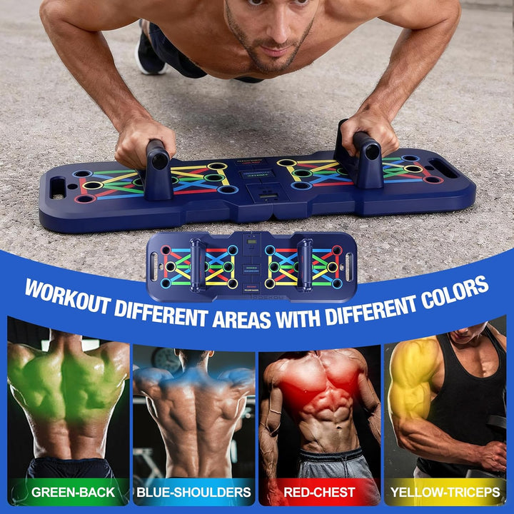 Liegestützbrett Push Up Board Verbessertes Konzept Faltbar Liegestütze Brett Liegestützgriffe Home G