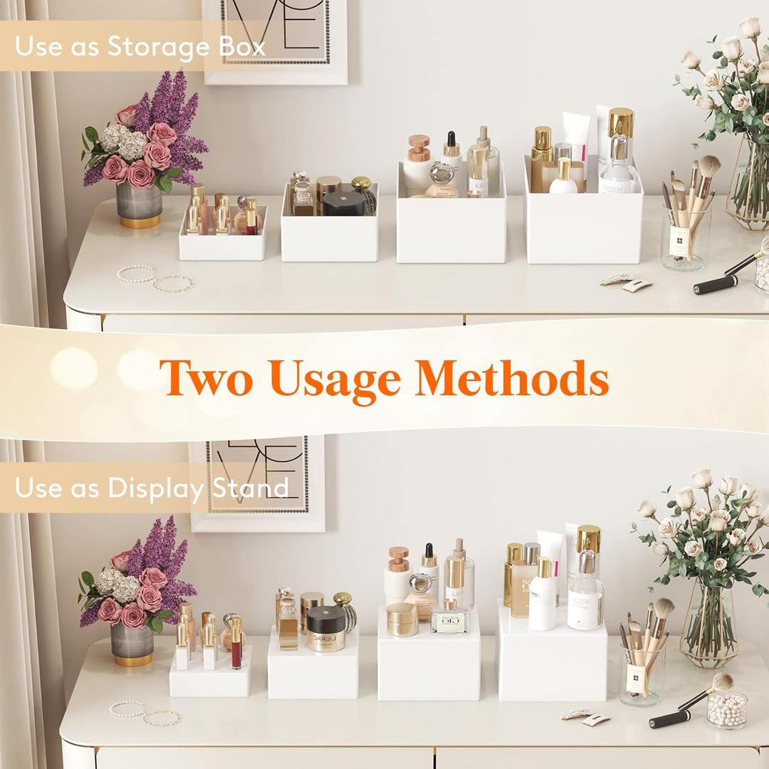 Lifewit Buffet Ständer bis zu 21 cm/8", 8 Stück Kunststoff Display Ständer für Cupcake Dessert Torte