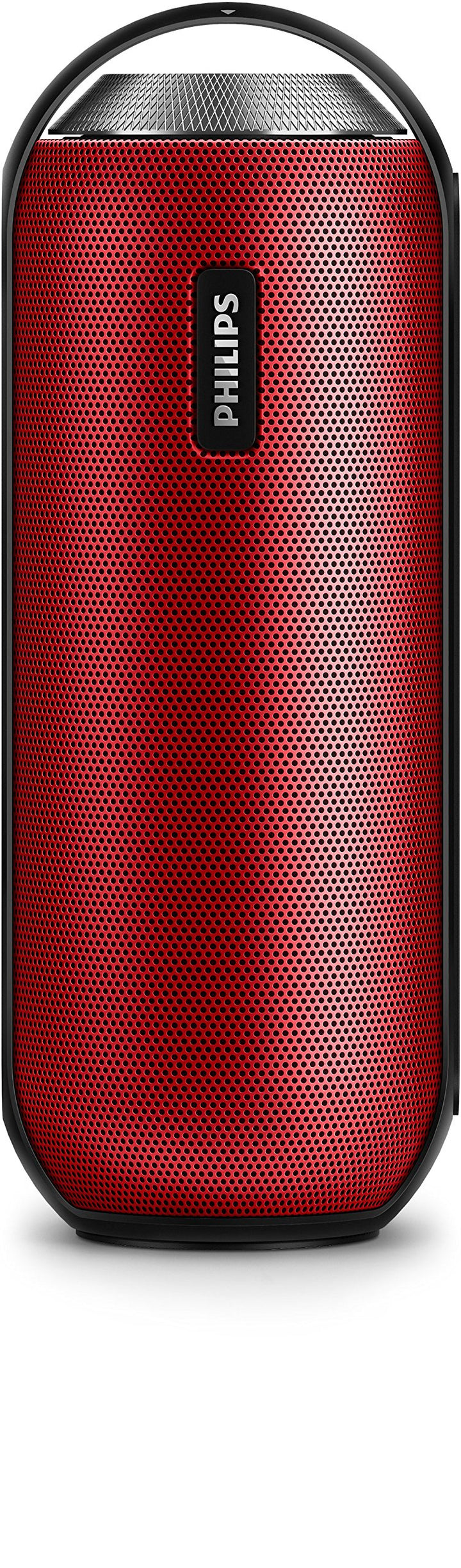 Philips BT6000R/12 tragbarer, kabelloser Lautsprecher (Bluetooth, Spritzwassergeschützt, 12 Watt) ro