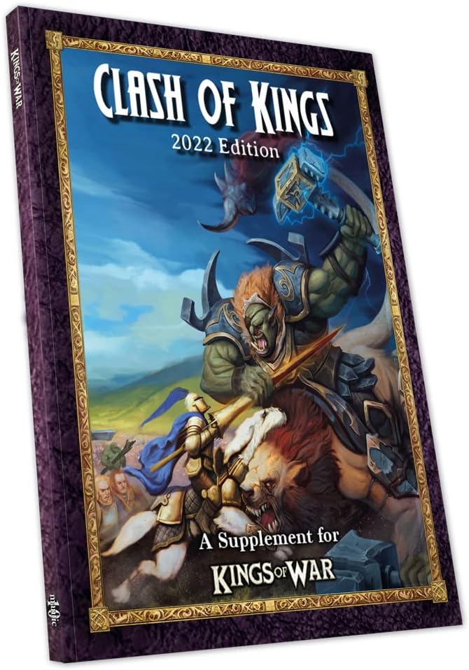 Mantic Games Clash of Kings 2022 - Kings of War Update Book, MGKWM114