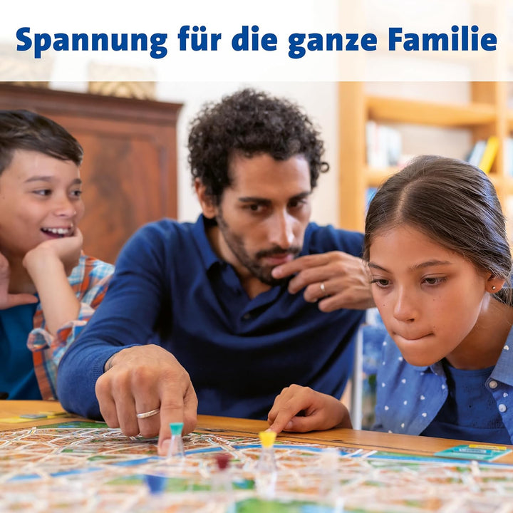 Ravensburger Gesellschaftsspiel 26601 - Scotland Yard - Familienspiel, Brettspiel für Kinder und Erw