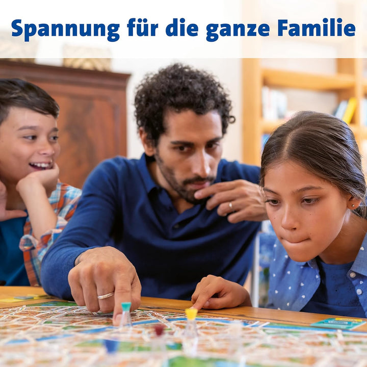 Ravensburger Gesellschaftsspiel 26601 - Scotland Yard - Familienspiel, Brettspiel für Kinder und Erw