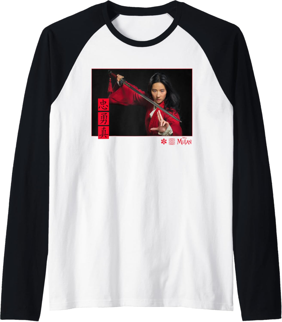 Disney Mulan Live-Action Loyal Brave and True Raglan