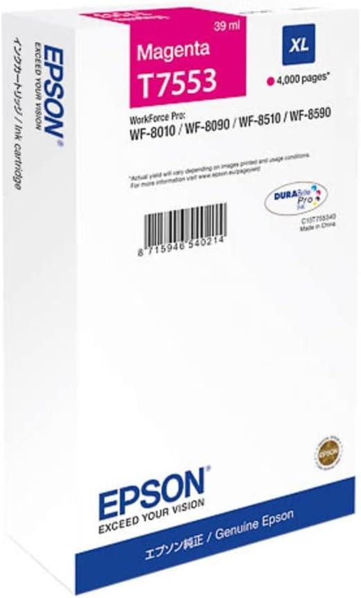 EPSON WF-8xxx Series Ink Cartridge XL Magenta, 235H245, Standard
