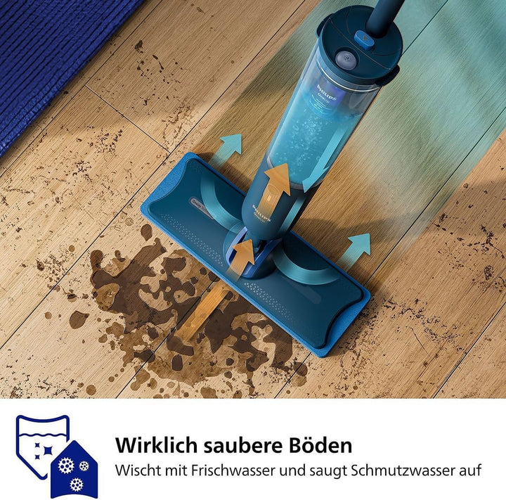 Philips OneUp 3000 Series elektrischer Wischmopp - 2X sauberere Böden², 2X schnelleres Wischen, kabe