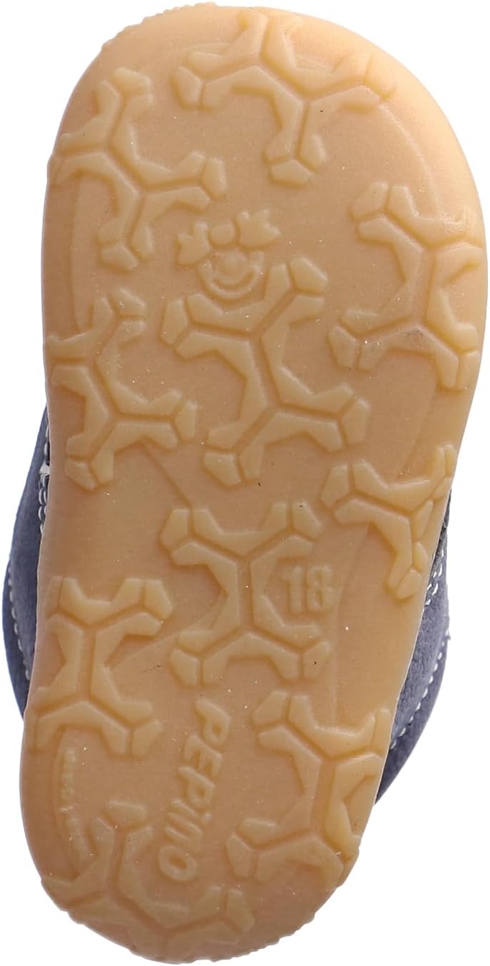 RICOSTA Mädchen und Jungen Lauflernschuhe CORANY, WMS:Mittel,terracare 18 EU Blau 170, 18 EU Blau 17