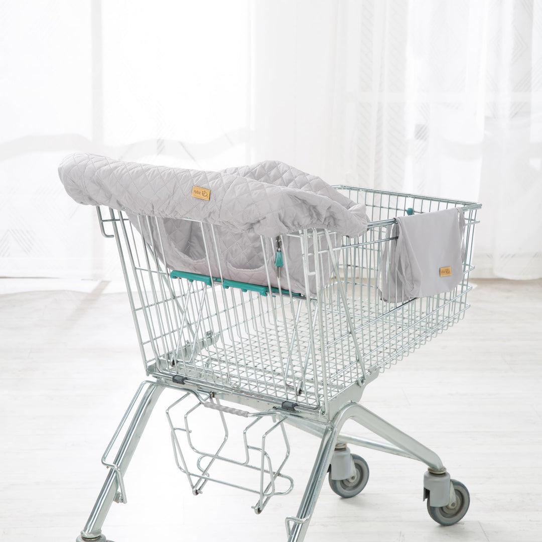 roba Einkaufswagenschutz 'roba Style' inkl. Tragerucksack - Gepolsterter Schutzbezug für Babys & Kle