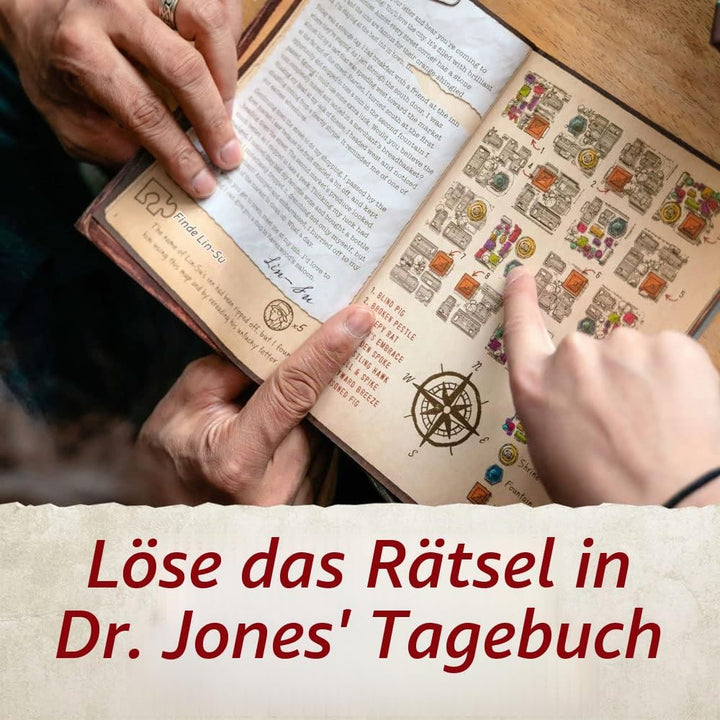 Indiana Jones Cryptic Board Game Einheitsgrösse, Einheitsgrösse