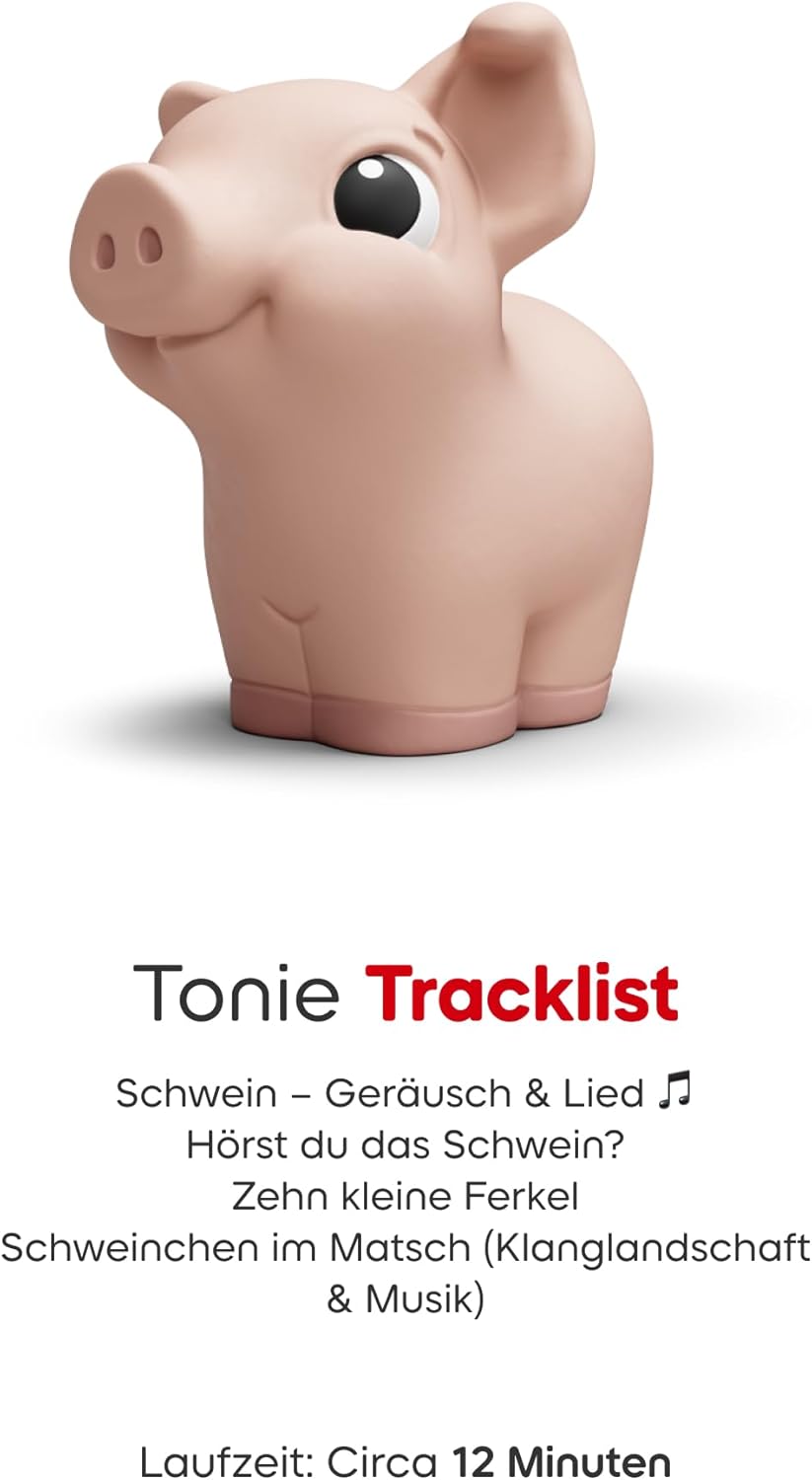 tonies Hörfigur für Toniebox, My First Bauernhof Set, Bauernhoftiere entdecken für Kinder ab 1 Jahr,