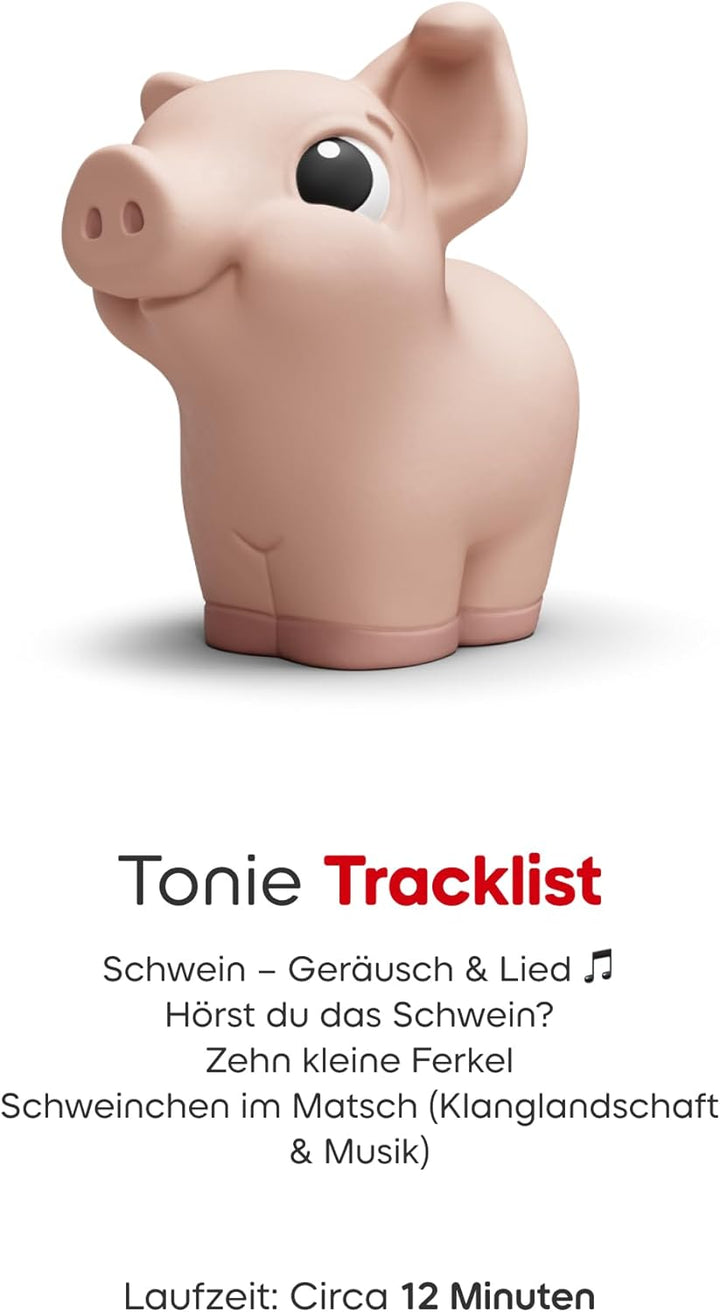 tonies Hörfigur für Toniebox, My First Bauernhof Set, Bauernhoftiere entdecken für Kinder ab 1 Jahr,