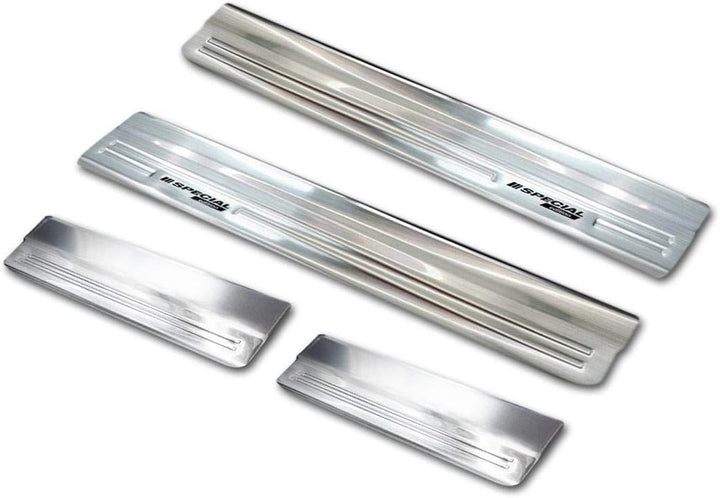 Avisa INOX Door sill Protectors Compatible with Volkswagen Golf VII 5-Doors & Variant 2012-2020 - 'S