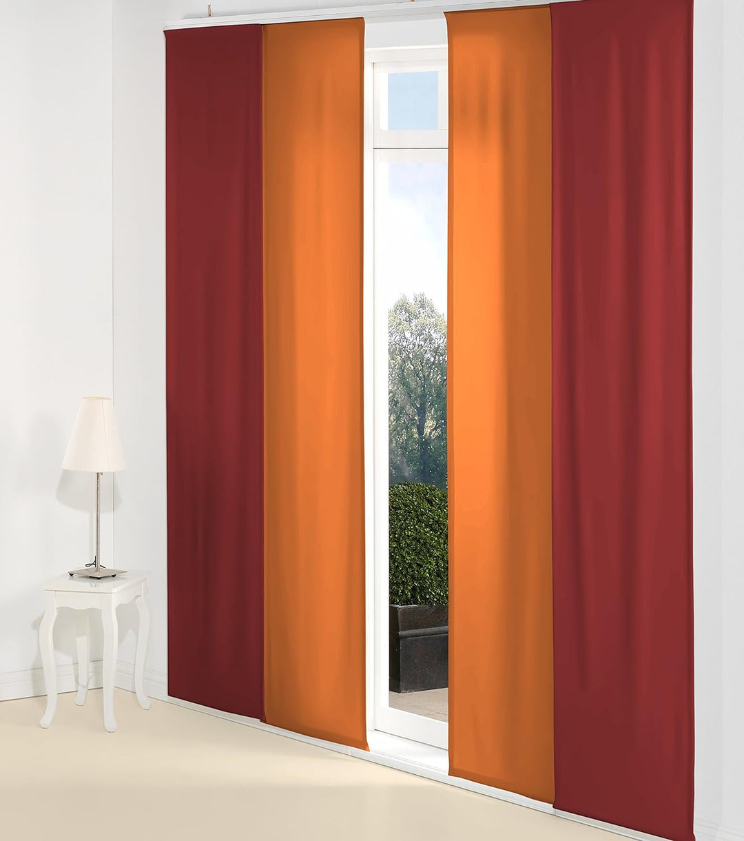 Wirth Paneele Dim Out mit Zubehör, Polyester, Taupe, 145 x 60 cm Taupe 145 x 60 cm, Taupe 145 x 60 c