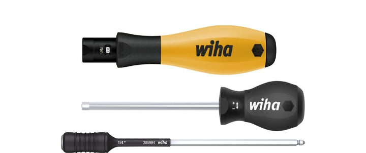 Wiha einstellbarer Drehmoment-Schraubendreher TorqueVario®-S ESD 0,04-0,46 Nm, hörbares Klicksignal