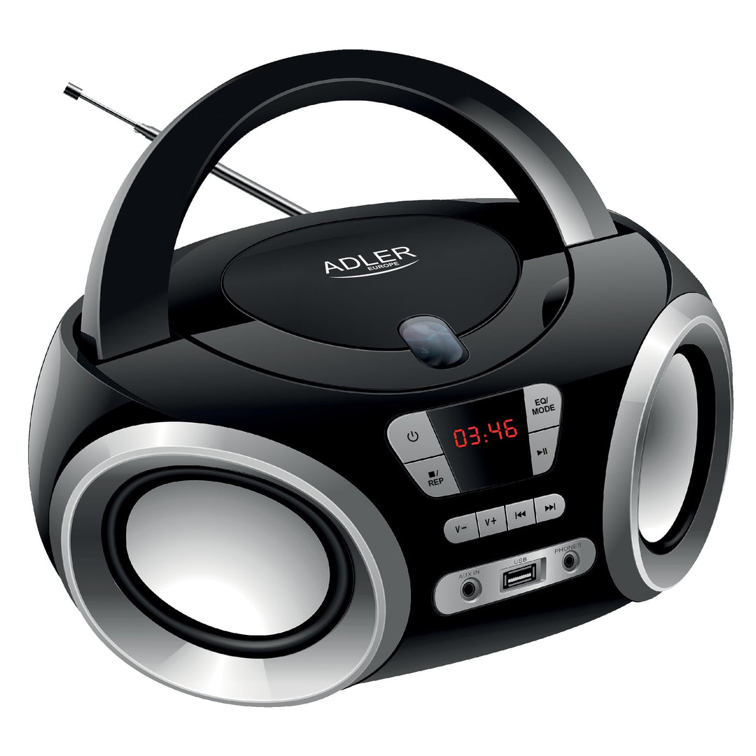 Adler Lecteur/Platine Boombox AD 1181 (Schwarz)