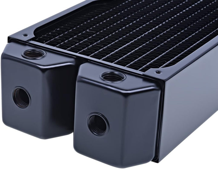 Alphacool 14179 NexXxoS UT60 Full Copper Radiator - CPU Wasserkühlung - 420mm, Kupfer / Schwarz