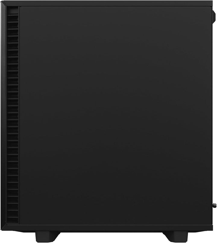 Fractal Design Define 7 Compact Black, kompaktes ATX PC Gehäuse aus Aluminium/Stahl, gedämmt für Sil
