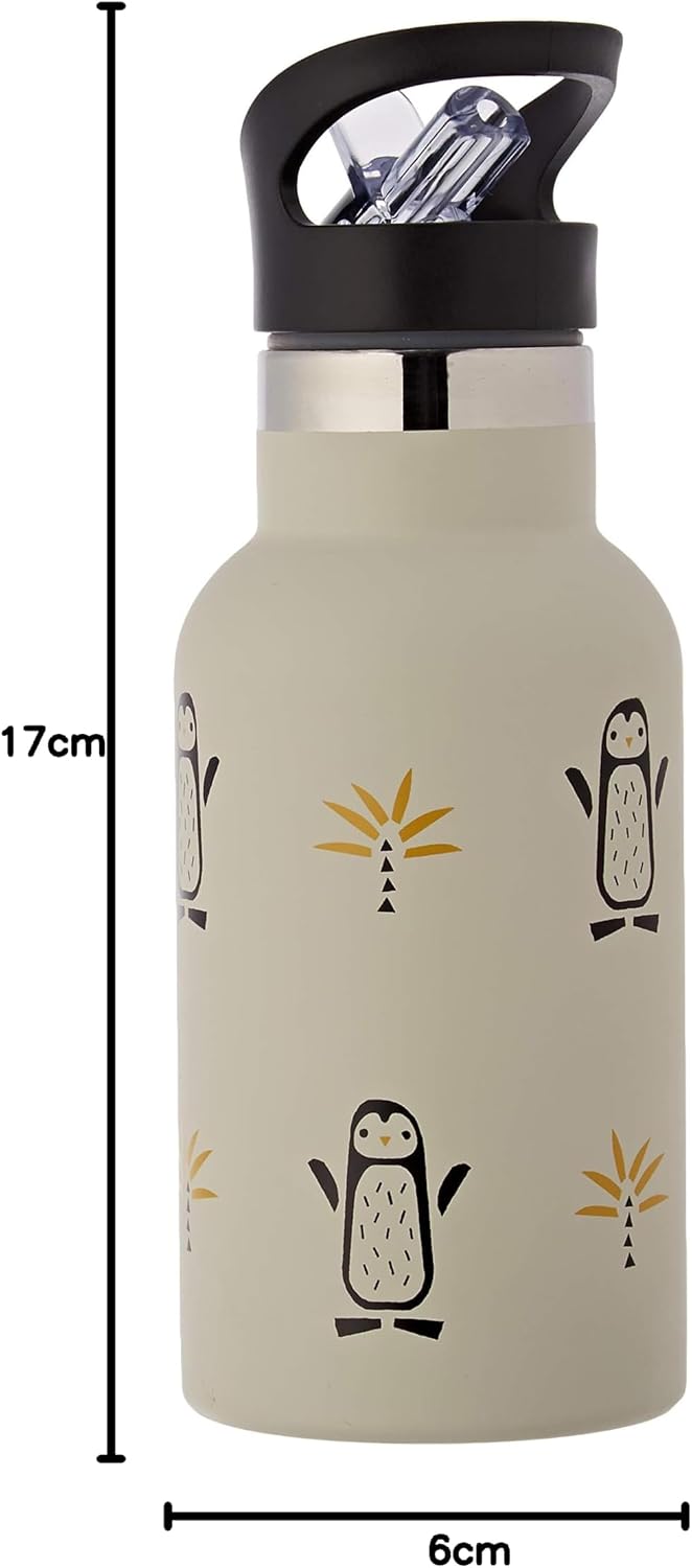 Fresk Thermoflasche 350 ml + Nachfüllpack Pinguin