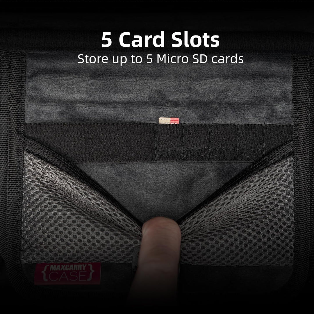 Skull & Co. Maxcarry Case for Steam Deck, ROG Ally & Other Handheld Gaming PCs: Portable Hard Shell